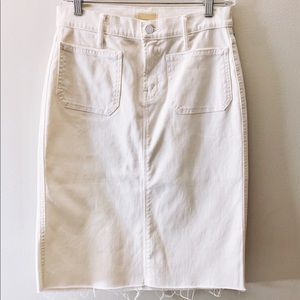NWT “MOTHER” High Waisted Skirt